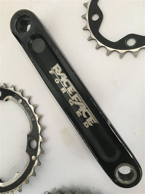 For Sale Race Face Turbine Crankset Mm Black Square Tapper Retrobike