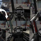 Animated Steering Wheel V1 0 7 1 48 ETS2 Euro Truck Simulator 2 Mods