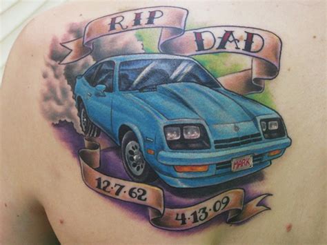 15 Mind Blowing Car Tattoo Designs For Racing Fanatics