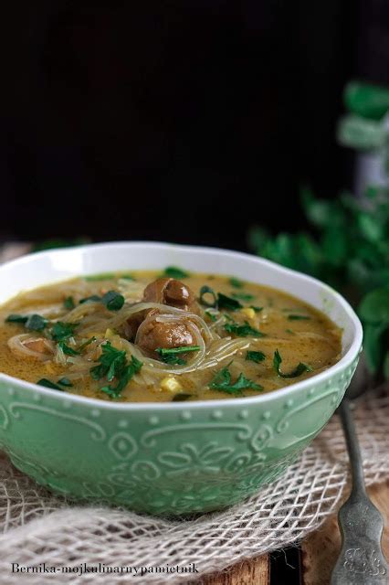 Zupa z zielonym curry z kurczakiem Bernika mój kulinarny pamiętnik