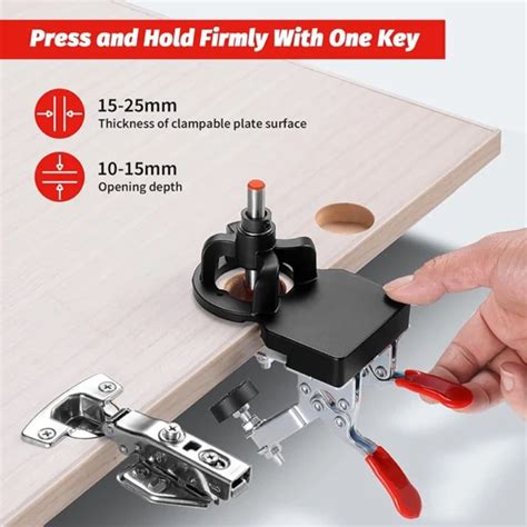 NEW Trend 35mm Concealed Hinge Jig For Cabinets Hand Tools Factory