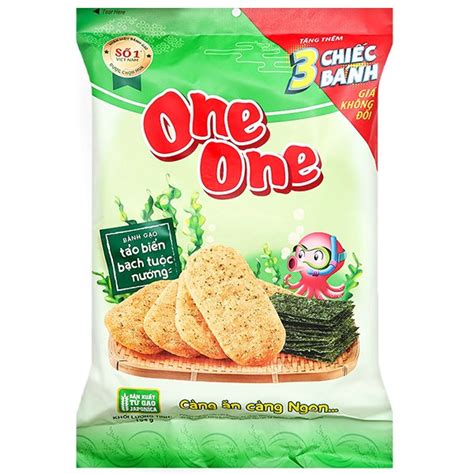 Bánh gạo tảo biển One One gói 104g giá tốt AVAKids