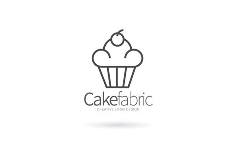 Cake Logo Bakery Logo Masterbundles