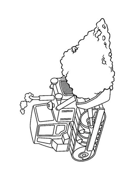 Bulldozer coloring pages