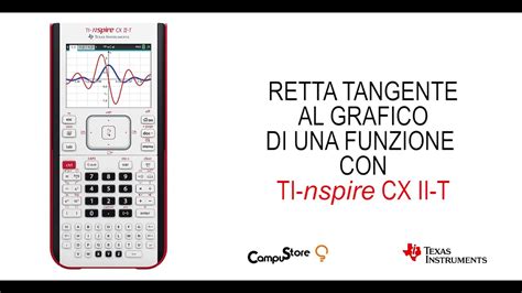 TI Nspire CX II Retta Tangente Al Grafico Di Una Funzione YouTube