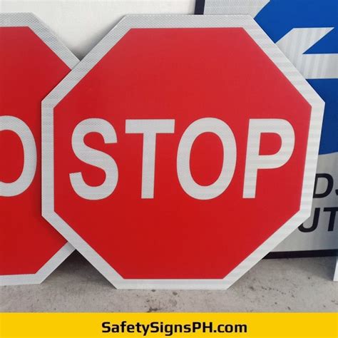 Custom Stop Signs - SafetySignsPH.com Philippines