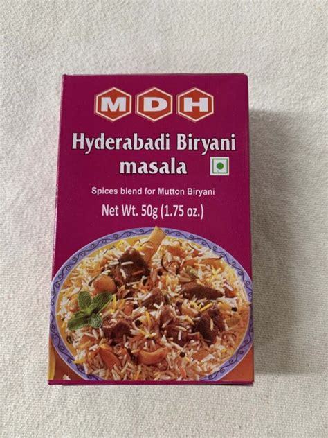 Mdh Hyderabadi Biryani Masala Indian Grocery Store Bombay Spiceland