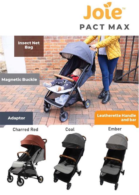 Promo Joie Pact Max Stroller Diskon Di Seller Baby On Board Official