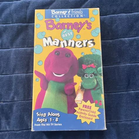 Barney S Best Manners Vhs Barney And Friends Collection Eur