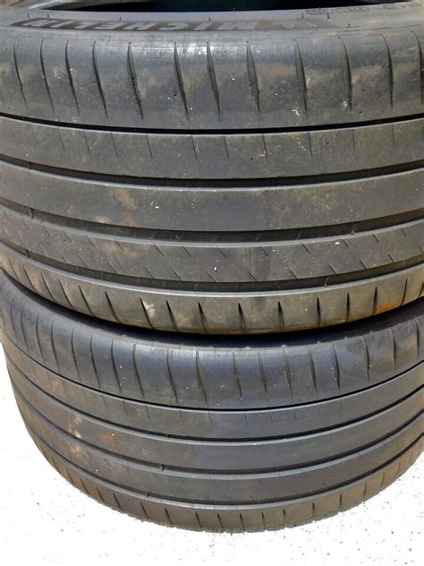 OEM Mercedes Set 2 Used 325 35ZR22 Michelin Pilot Sport 4 S MO1 114Y