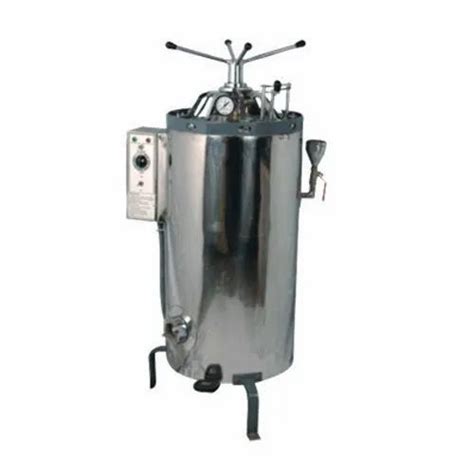 Stainless Steel Fully Automatic Double Walled Vertical Autoclave At Rs