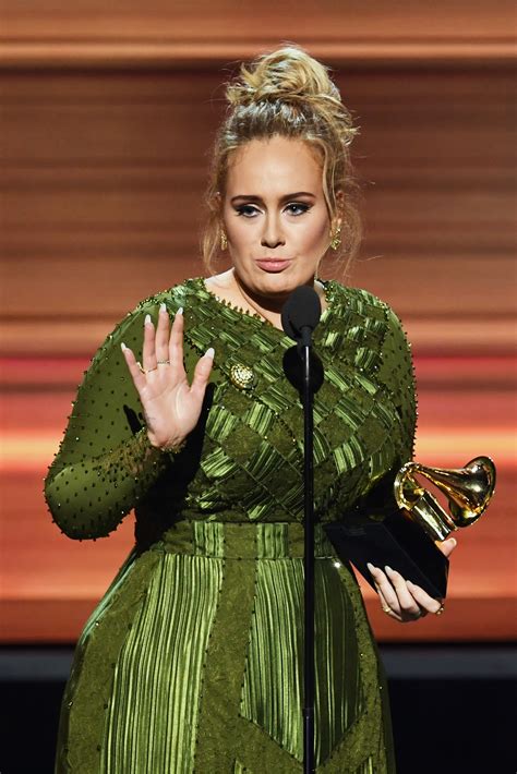 Adele Thanks 'Husband' During Grammys Speech: 'Hello' To Marriage ...