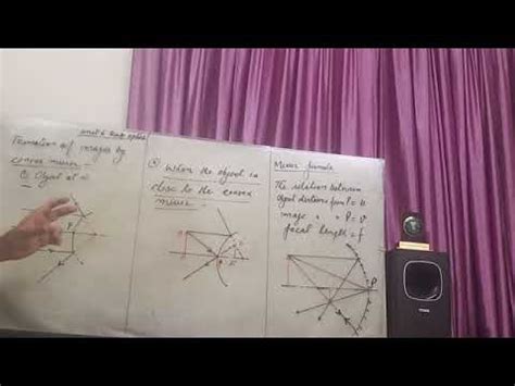 Physics Unit Part Ray Optics Mirror Formula Youtube