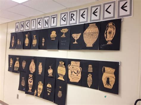 Hallway Bulletin Board Display When Studying Ancient Greece Scheduled