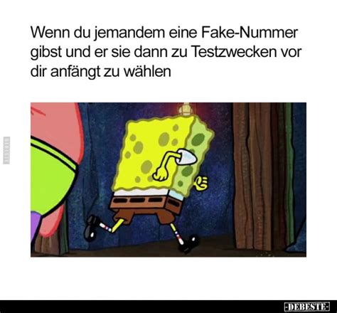 Wenn Du Jemandem Eine Fake Nummer Gibst Und Er Sie Dann Zu Testzwecken