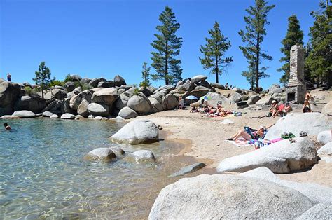 Chimney Beach Lake Tahoe