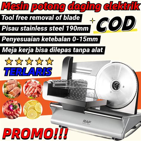 Jual Promo Mesin Potong Daging Elektrik Mesin Potong Multiguna