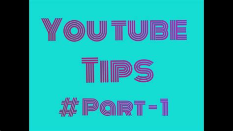 How To Grow Your Channel Youtube Tips For Beginners 2017 Youtube