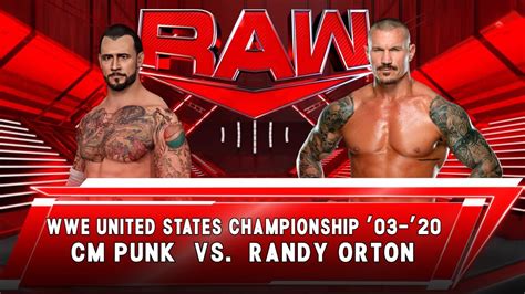 Full Match Cm Punk Vs Randy Orton United States Championship