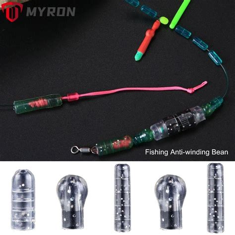 Myron ปลาคาร พตกปลา Space Bean Connector Bobber Stopper ตกปลา Anti