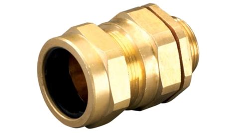 Brass Cable Gland Feature Fine Finished Durable Light Weight