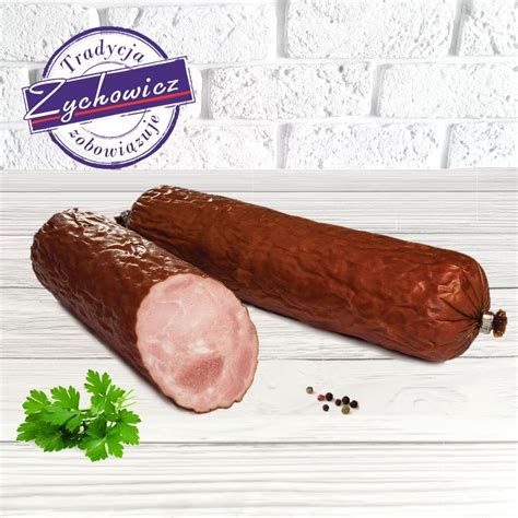 Kiełbasa krakowska podsuszana 0 5kg Zychowicz