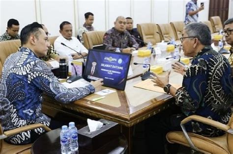 Menteri Atr Bpn Dukung Upaya Peningkatan Ekonomi Dan Percepatan