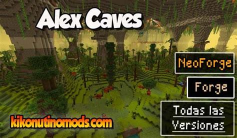 Alex S Caves Mod For Minecraft