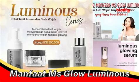 Temukan Manfaat Ms Glow Luminous Yang Jarang Diketahui Biotifor