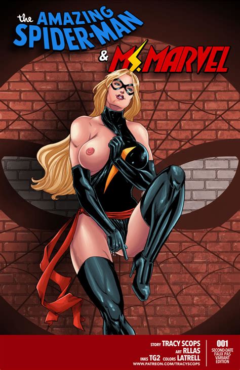 Rule 34 1girls Big Breasts Blonde Hair Blue Eyes Breasts Carol Danvers Comic Cover Domino Mask