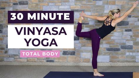 30 Min Vinyasa Yoga Flow Total Body Feel Good Yoga 4 13 With Tauni