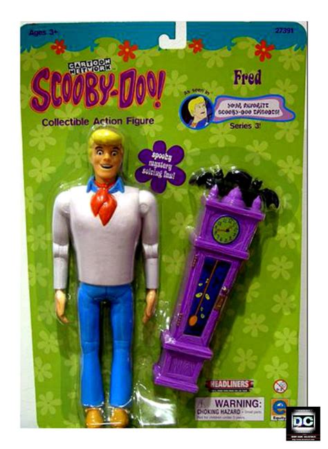 Hanna Barbera Scooby-Doo Classic Series 3 Fred 8 in. Figure 2001 Equity ...