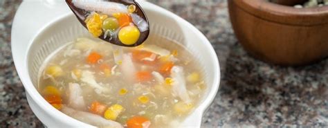 U.S. Whole Green Peas Soup with Crab Meat and Corn – USA Pulses