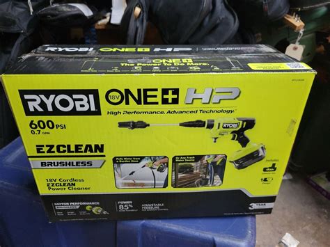 Ryobi RY121852K ONE HP 18V Brushless EZClean Cordless Cold Water Power