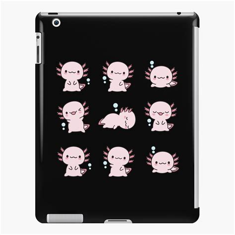 Axolotl Sticker Cute Axolotl Kawaii Axolotl For Axolotl Lovers Ipad