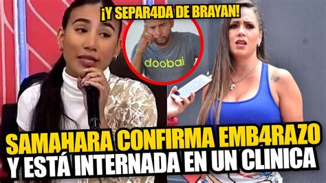 Samahara Lobatón se PRONUNCIA tras fuerte pelea y SEPARACIÓN con Bryan