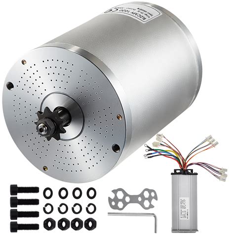 Mophorn 1800w Electric Brushless Dc Motor Kit 48v 4500rpm Brushless