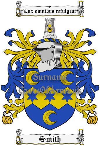 Smith (Wales) Coat of Arms (Family Crest) PNG Image Download