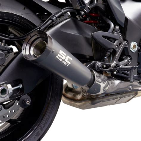 20 23 Suzuki Katana SC Project Metal Black Muffler With Black Cap Bayside