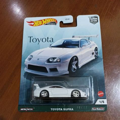 Jual Hot Wheels Premium Toyota Supra Putih Shopee Indonesia