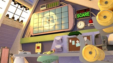 3D Set Project: The Scare Floor from Monsters, inc. :: Behance