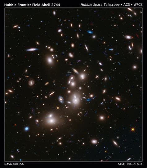 Hubble Capta La Imagen M S Profunda De Un C Mulo De Galaxias