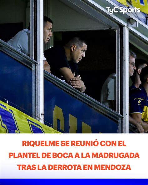 Tyc Sports On Twitter Riquelme Se Reuni Con El Plantel De Boca