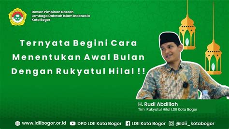 Shamara H Rudi Abdillah Ternyata Begini Cara Menentukan Awal