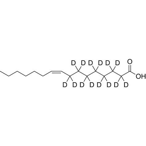 Palmitoleic Acid Structure