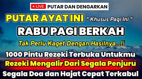 Dzikir Pagi Di Hari Rabu Pembuka Pintu Rezeki Zikir Pembuka Pintu