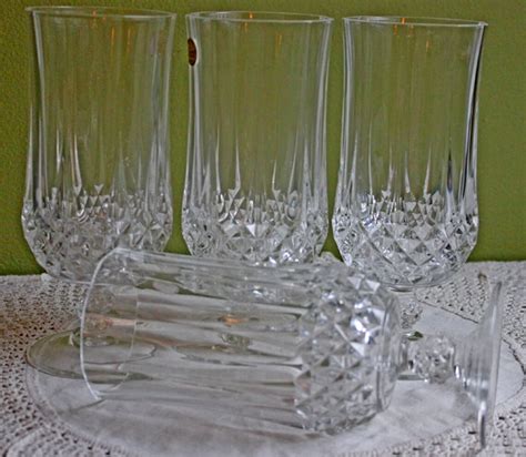 Crystal Water Goblets Or Iced Tea Goblets Glasses Made In Etsy