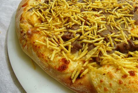 Pizza Strogonoff De Carne Pizzaria E Fast Food Clone