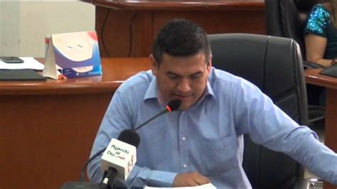 INTERVENCI ON DEL CONCEJAL JOSE OLIVERIO CASTELLANOS EN LA SESION DONDE