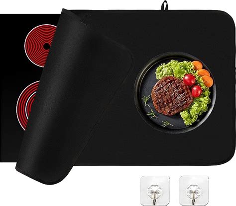 Electric Stove Top Cover 21×295 Inch Electric Stove Cover Mat Heat Resistant